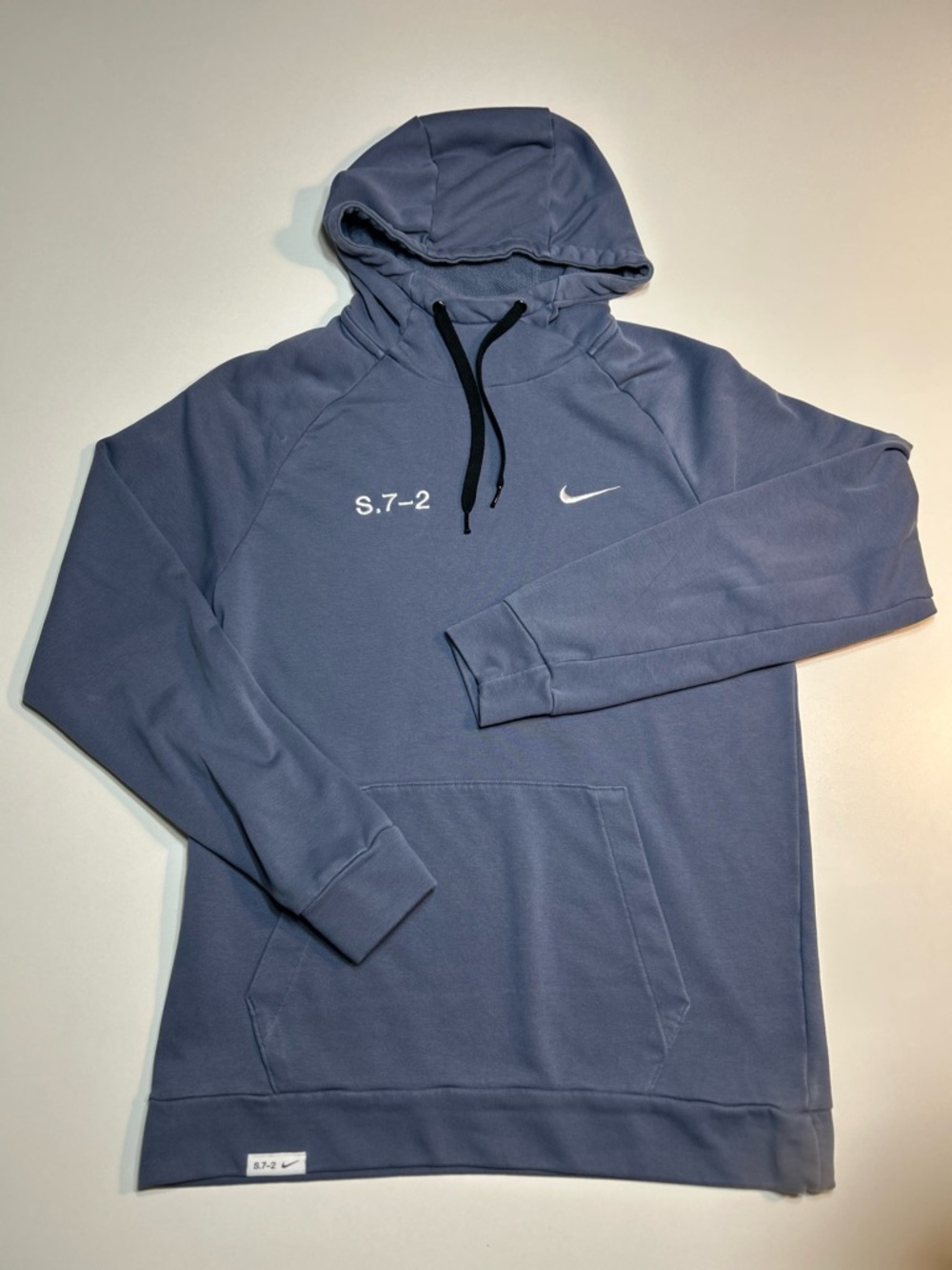 Nike Dri-FIT Studio '72 Men's Pullover Fitness Hoodie Diffused Blue
